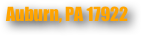 Auburn, PA 17922
